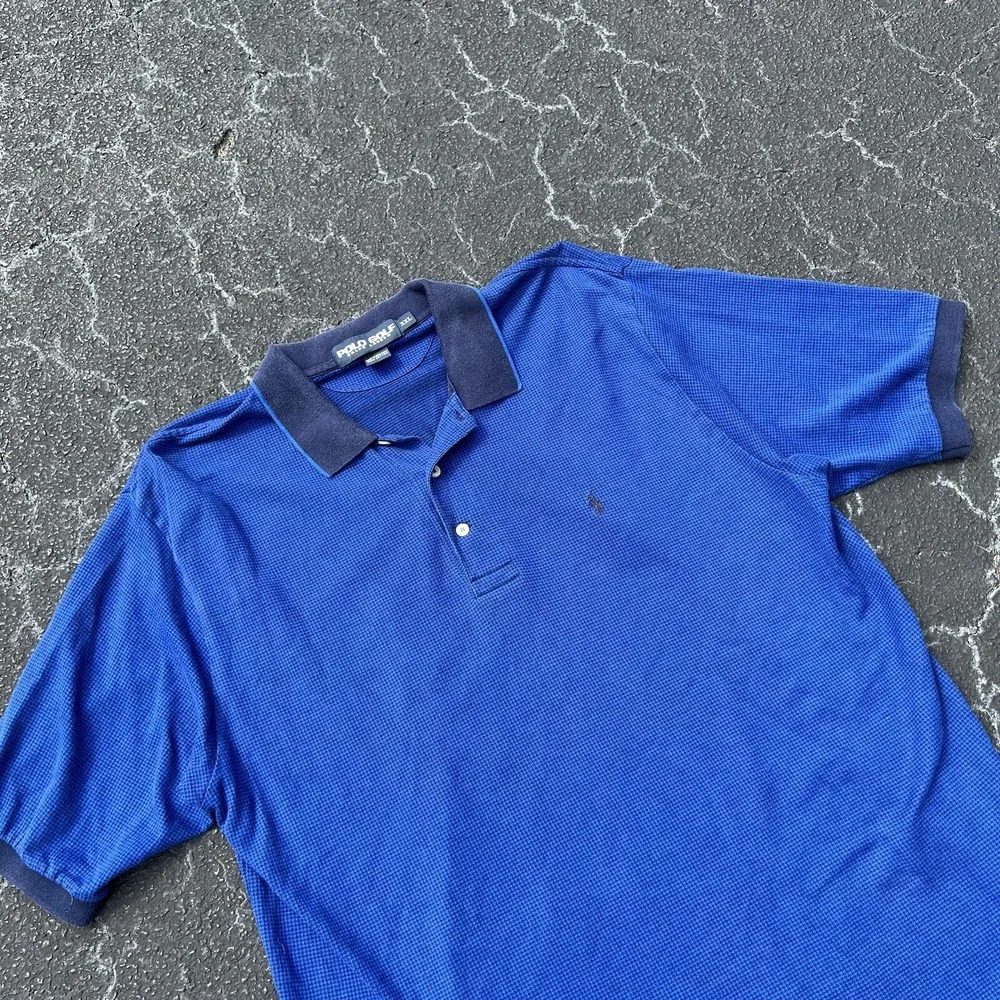Polo Golf Ralph Lauren Blue Collard Size 2XL